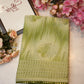 Georgette synthetic fabric saree with foil print ##031