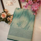 Georgette synthetic fabric saree with foil print ##031