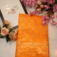 Dola silk fabric saree with foil print ##SR034