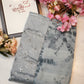Georgate fabric saree with mirror blouse ##SR037
