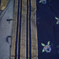 SHIMMER CHIFFON FABRIC SAREE WITH EMBROIDERY BUTA AND BANARASI WEAVING BORDER (WITH BLOUSE) ##SR0176