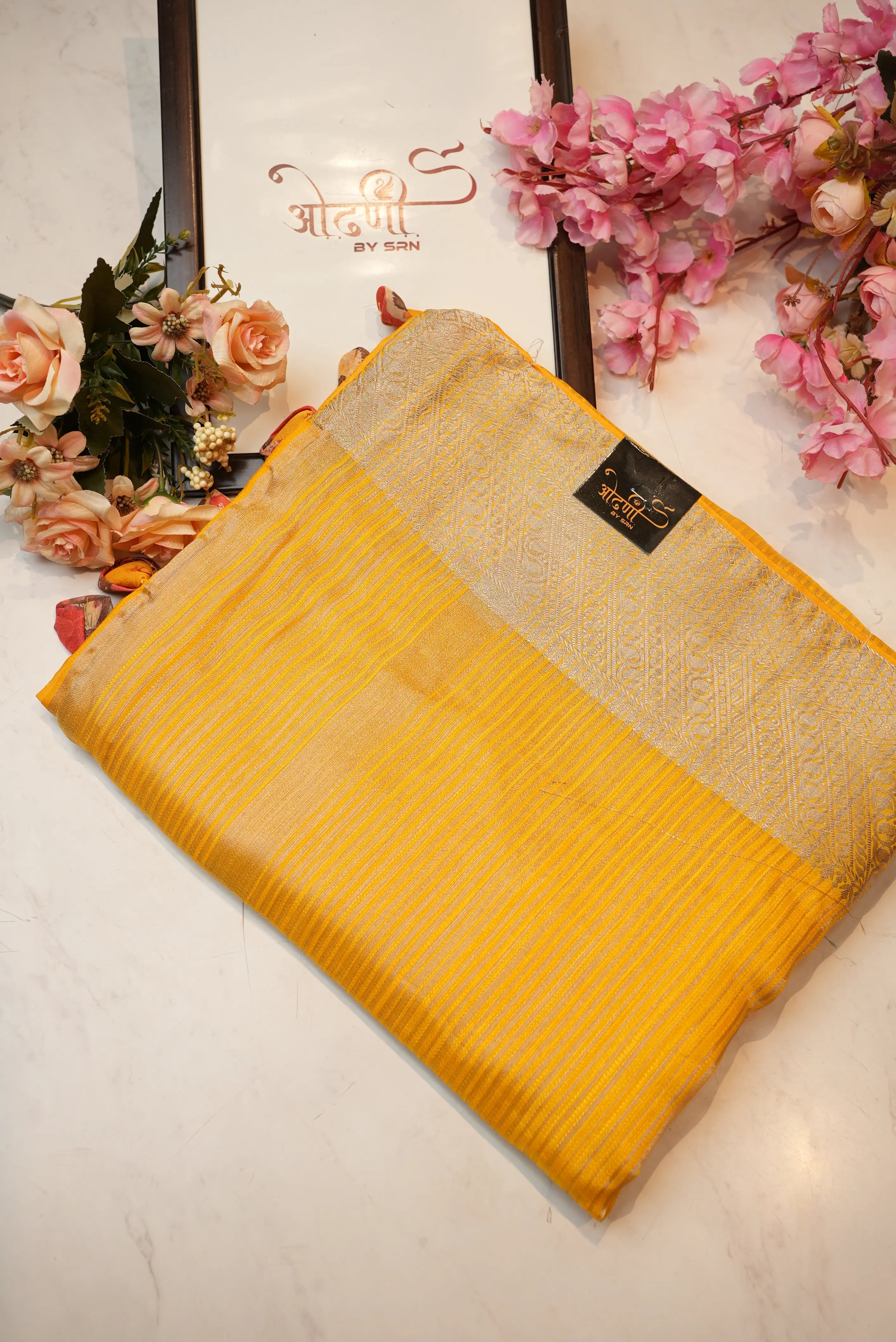 Couple Saree Set With Matching Blouse & Kurta