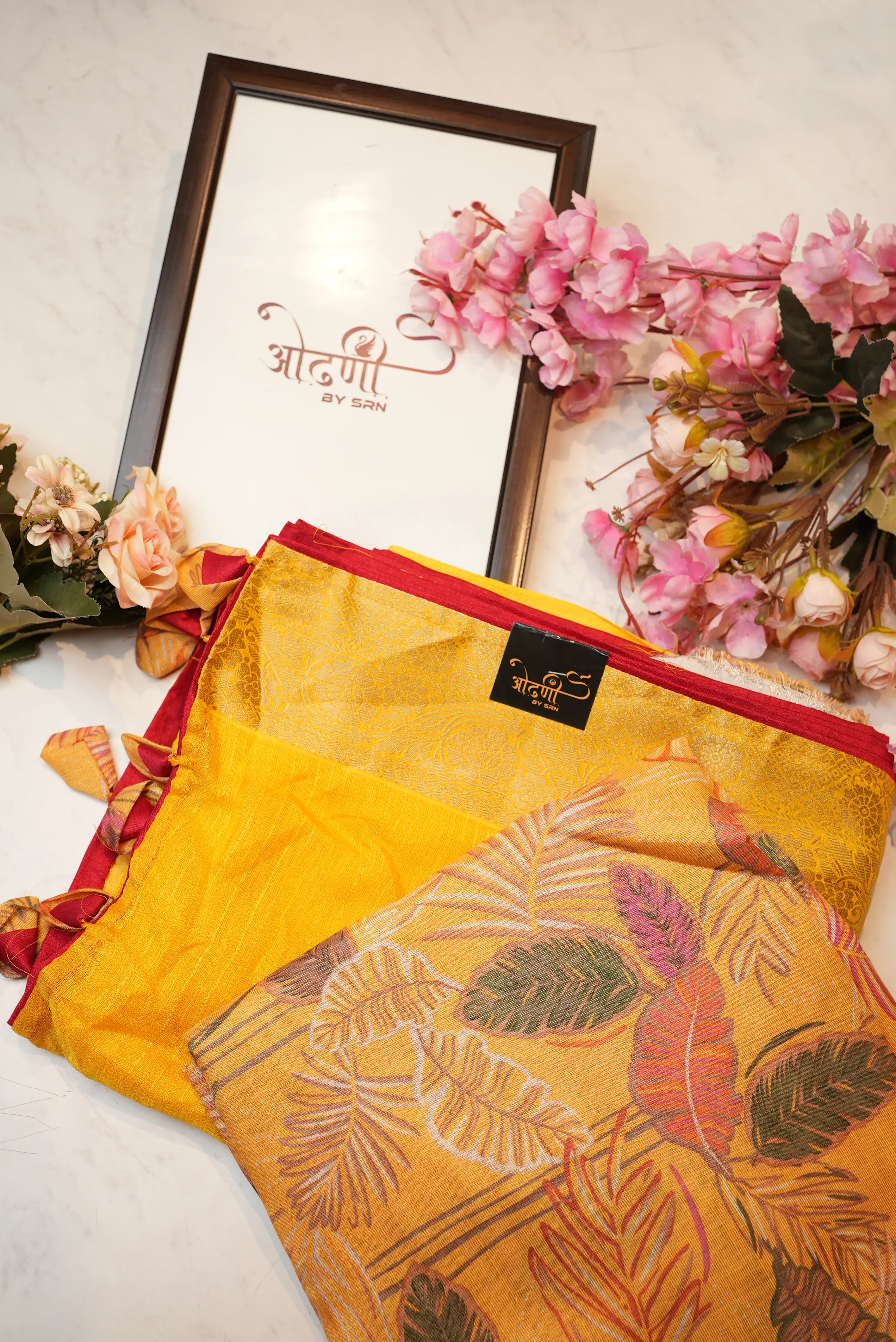 Couple Saree Set With Matching Blouse & Kurta