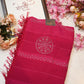 Georgette Fabric satin patta saree with sirosri work ##SR046