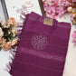 Georgette Fabric satin patta saree with sirosri work ##SR046