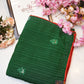 Georgette saree with Swarovski work border & sequnce buta ##SR050
