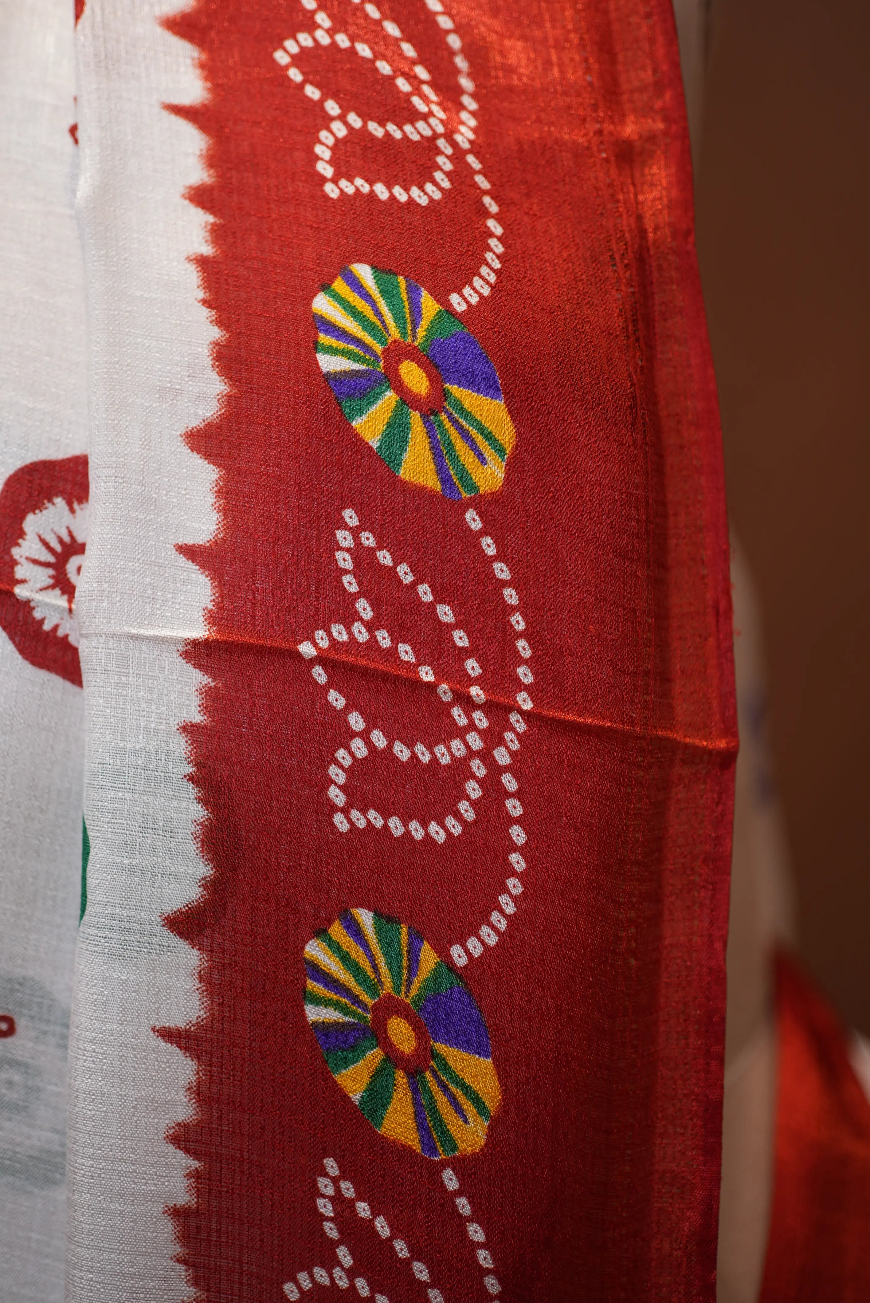 Holi Special Bandhani Saree (With Blouse)