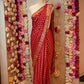 FESTIVE SEASON SPECIAL SAREE WITH HEAVY ZARI BORDER & ZARI BUTI (WITH BLOUSE)   ##SR390