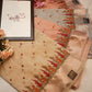 Cottan kota doria saree with achor work ##SR060