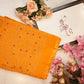 Synthetic  saree with foil work & border ##SR062