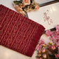Synthetic  saree with foil work & border ##SR062