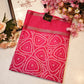 Dola Fabric saree with foil bandhni print & sequins border ##SR065
