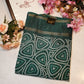 Dola Fabric saree with foil bandhni print & sequins border ##SR065