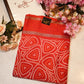 Dola Fabric saree with foil bandhni print & sequins border ##SR065