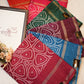 Dola Fabric saree with foil bandhni print & sequins border ##SR065