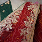 RAJSTHANI HANDWORK CHUNRI SAREE WITH SEQUENCE WORK (WITH BLOUSE) ##SR0397