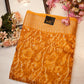Synthetic fabric saree with zari border ##SR068