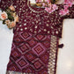 🌺 Fancy Bandhani Saree with Stitched Blouse – Moss Georgette Fabric🌺  ##SR015