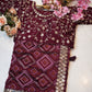 🌺 Fancy Bandhani Saree with Stitched Blouse – Moss Georgette Fabric🌺  ##SR015
