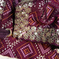 🌺 Fancy Bandhani Saree with Stitched Blouse – Moss Georgette Fabric🌺  ##SR015