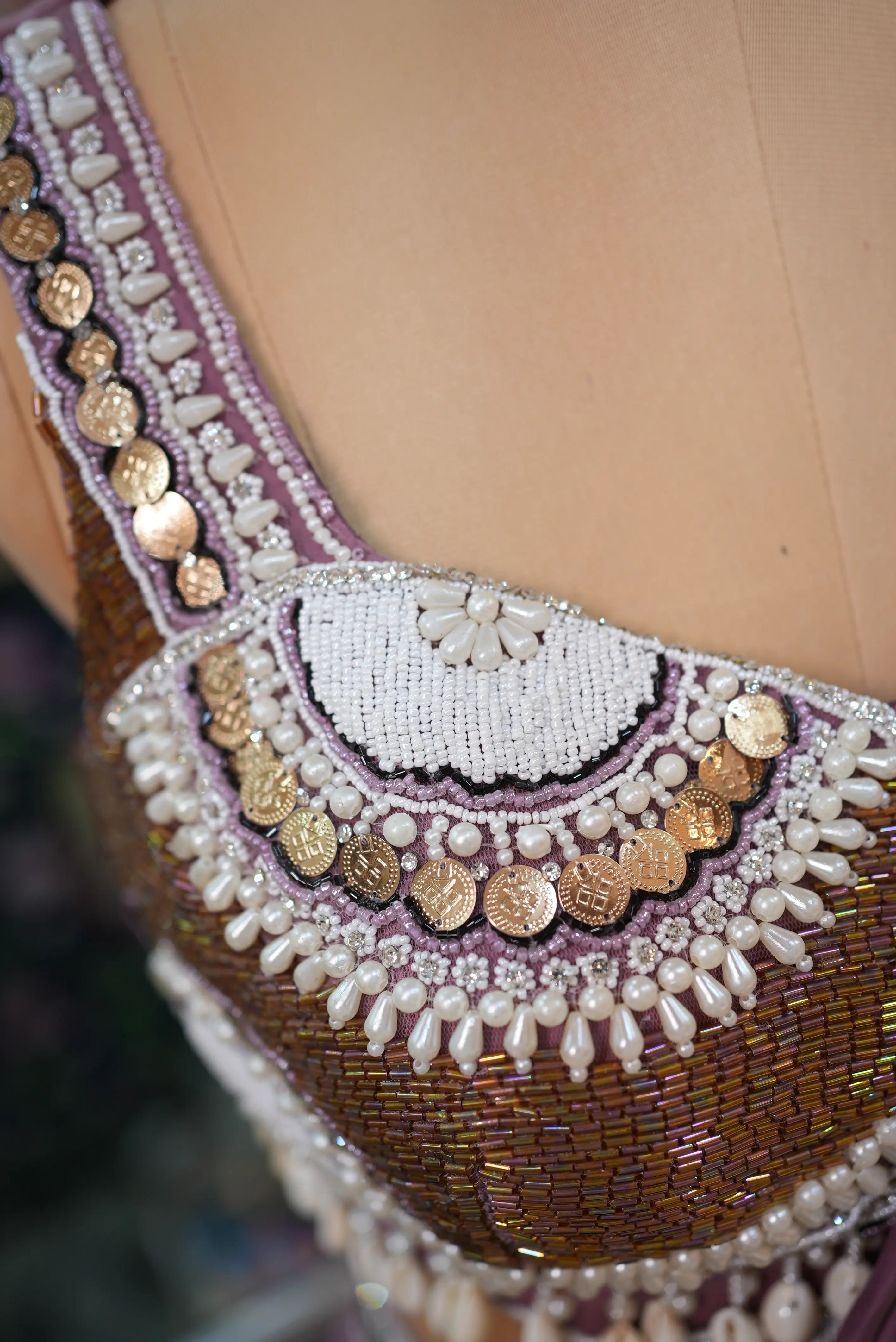 Heavy Handwork Co-Ord Set Saree with Stitched Blouse