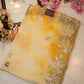 fandy simmer fabric  gota patti border saree with shibori print ##SR078