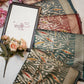 woven zari with jerkan work & cottan fabric saree ##SR081