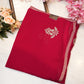 zorjat fabric saree with jerkan work border garlish pattern ##SR084