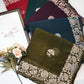 synthetic fabric saree with pittan border work ##SR087