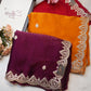 jimmy fabric saree with pitten border & butti ##SR091