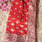 KARWA CHAUTH SPECIAL HANDWORK SAREE (wITH BLOUSE) ##SR504