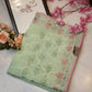 vichitra fabric saree with embroidery work ##SR092