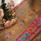 dolla fabric saree with position print & multi zari weaving ##SR094
