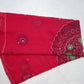 DARBARI SAREE WITH AARI TARI WORK & LADDU BANDHEJ ON ROYAL CHIFFON FABRIC (WITHOUT BLOUSE)  ##SR421