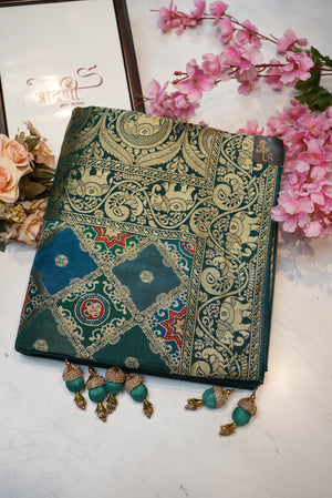 cottan fabric saree with zari border ##SR096