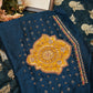 Benglori banarasi silk saree with beads work and heavy blouse in contrast work ##SR0104