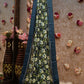 SUMMER SPECIAL DAILY WEAR SAREE WITH FLOWER PRINT ON GEORGETTE FABRIC (WITH BLOUSE) ##SR0194
