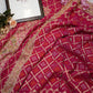Pure georgette saree zardozi with gota patti and cut dana work ##SR0107