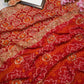 Pure Kaddhi georgette saree with zardozi handwork ##SR0108