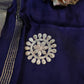 Banglore silk saree with gota patti work & Scallop border rich pallu ##SR0110