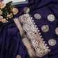 Banglore silk saree with gota patti work & Scallop border rich pallu ##SR0110