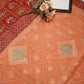 Banarasi silk saree handwork with rich pallu in gujarati design ##SR0119