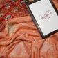 Banarasi silk saree handwork with rich pallu in gujarati design ##SR0119