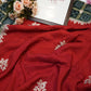 Dola silk saree with gota patti work & bandhani border ##SR0120