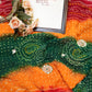 Traditional rajasthani Ojariya saree with hand bandhej & gota patti Cutdana hand work ##SR0128