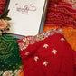 Traditional rajasthani Ojariya saree with hand bandhej & gota patti Cutdana hand work ##SR0128