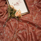 Tissue fabric saree with cut dana and jerkan work with heavy blouse ##SR0129