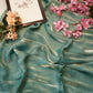 Fendi silk saree with multi sequence & zarkan work ##SR0138