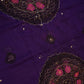 DARBARI SAREE WITH AARI TARI WORK & LADDU BANDHEJ ON ROYAL CHIFFON FABRIC (WITHOUT BLOUSE)  ##SR421