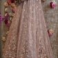 Crape fabric sequence  embroidery with net dupatta & heavy blouse ##LC012